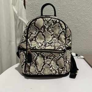 SnakeSkin print Backpack!
